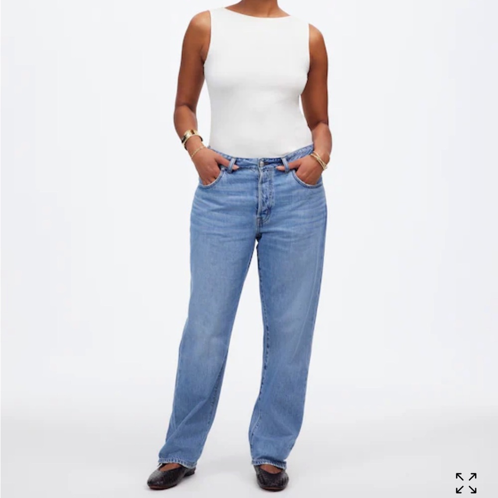 The Curvy Dean Easy Straight Jean size 27